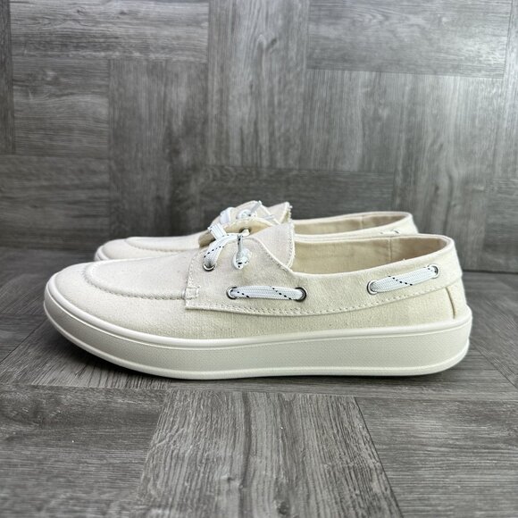 Madden Girl Galley Women's size 9 Natural Slip On Shoes - Picture 5 of 8